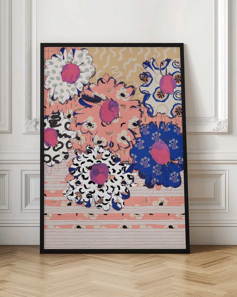 Pattern play no 07 - Stretched Canvas, Poster or Fine Art Print - I Heart Wall Art - Poster Print, Canvas Print or Framed Art Print