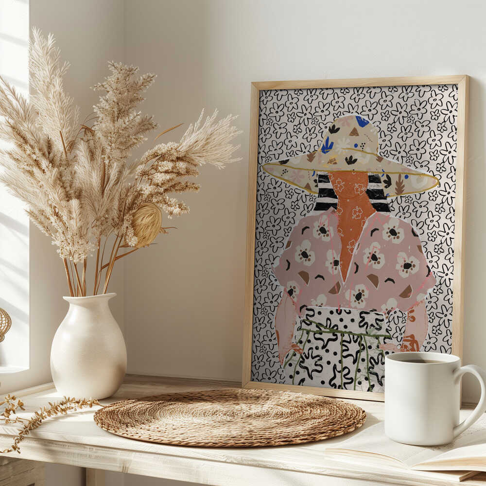 Pattern play no 14 - Stretched Canvas, Poster or Fine Art Print - I Heart Wall Art - Poster Print, Canvas Print or Framed Art Print