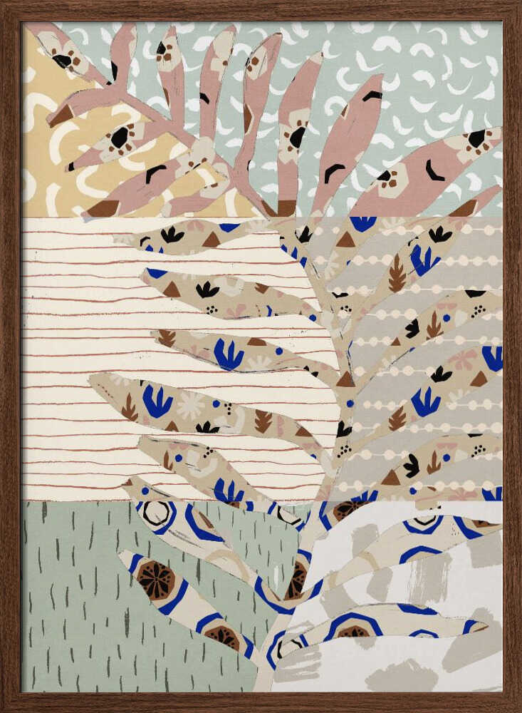 Pattern play no 19 - Stretched Canvas, Poster or Fine Art Print - I Heart Wall Art - Poster Print, Canvas Print or Framed Art Print