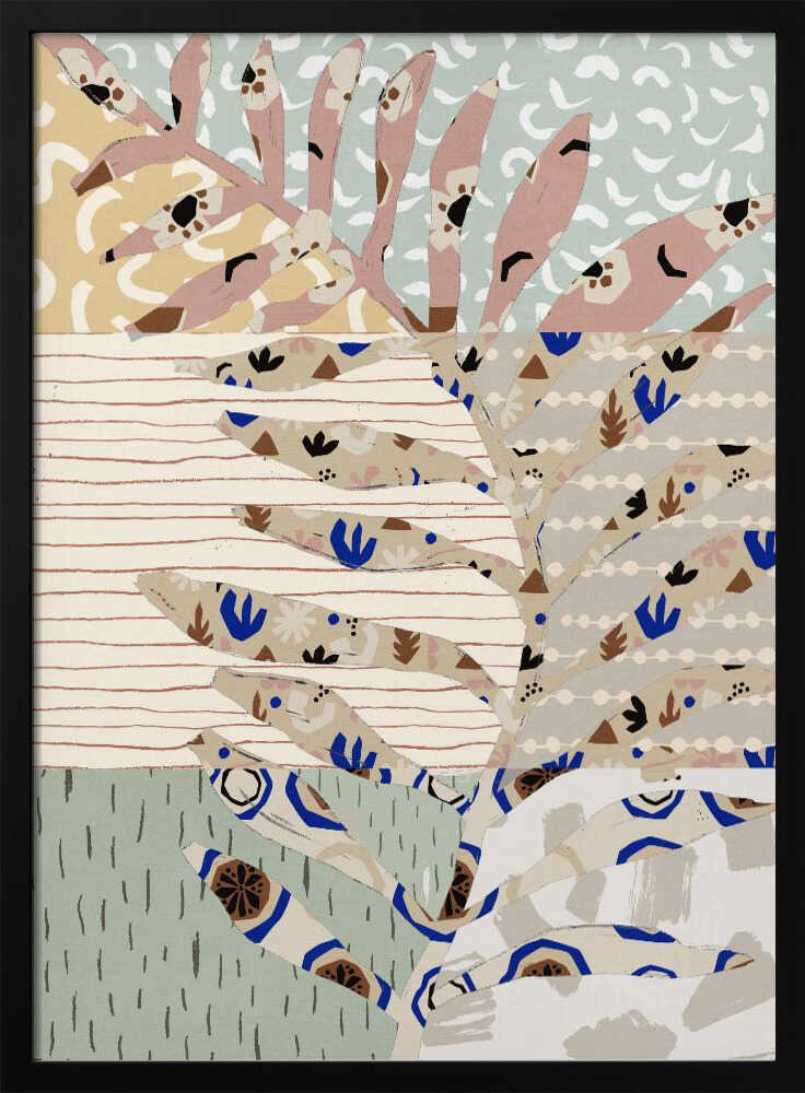 Pattern play no 19 - Stretched Canvas, Poster or Fine Art Print - I Heart Wall Art - Poster Print, Canvas Print or Framed Art Print