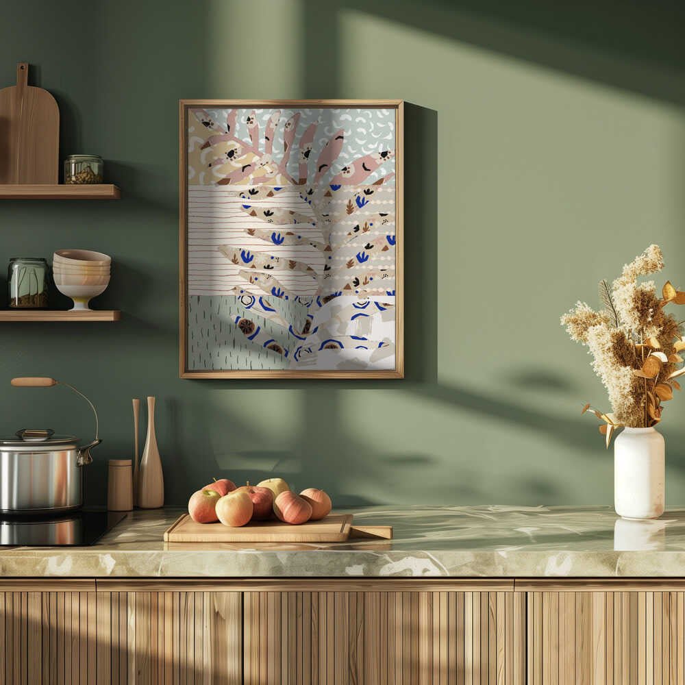 Pattern play no 19 - Stretched Canvas, Poster or Fine Art Print - I Heart Wall Art - Poster Print, Canvas Print or Framed Art Print
