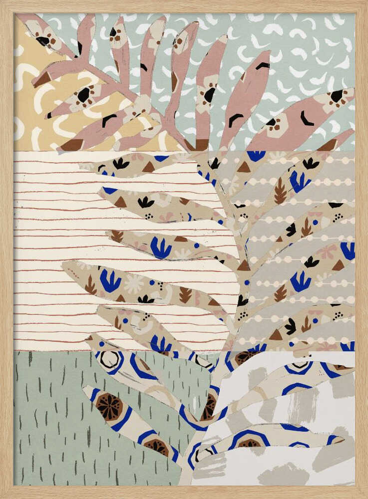 Pattern play no 19 - Stretched Canvas, Poster or Fine Art Print - I Heart Wall Art - Poster Print, Canvas Print or Framed Art Print