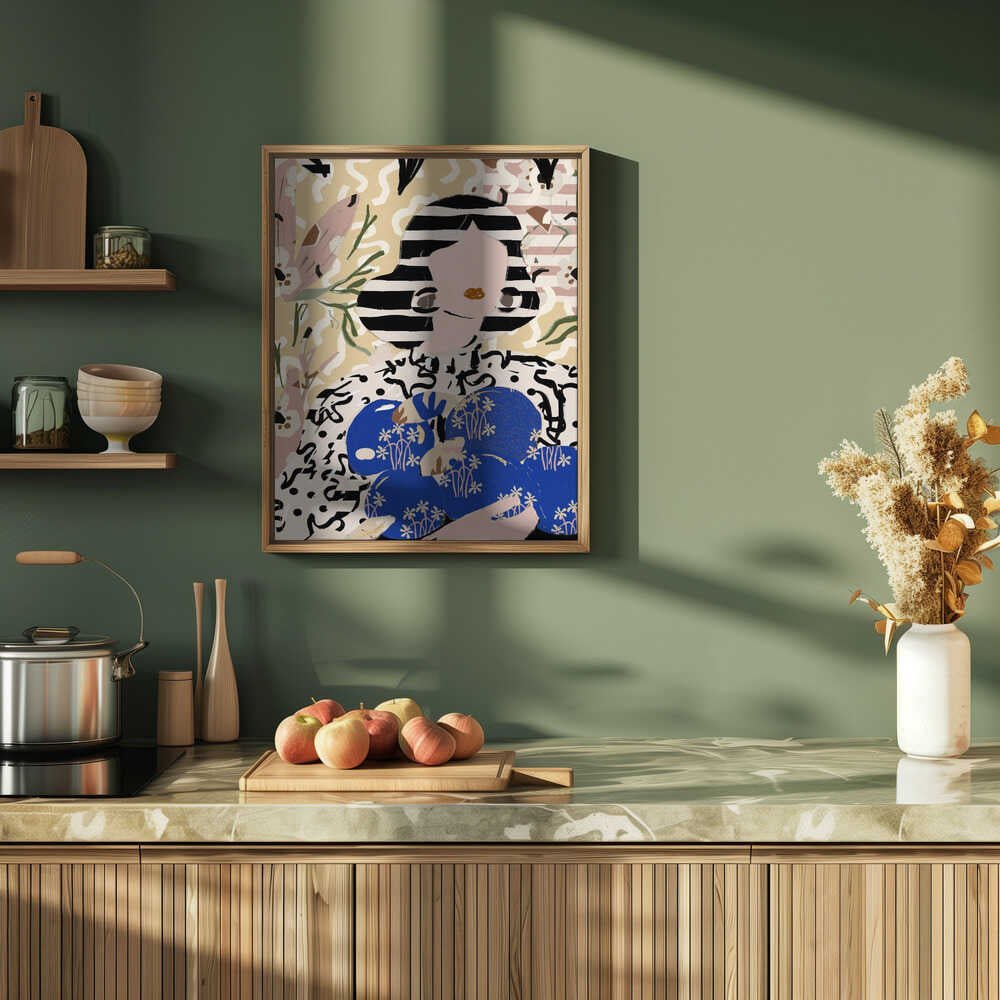 Pattern play no 20 - Stretched Canvas, Poster or Fine Art Print - I Heart Wall Art - Poster Print, Canvas Print or Framed Art Print
