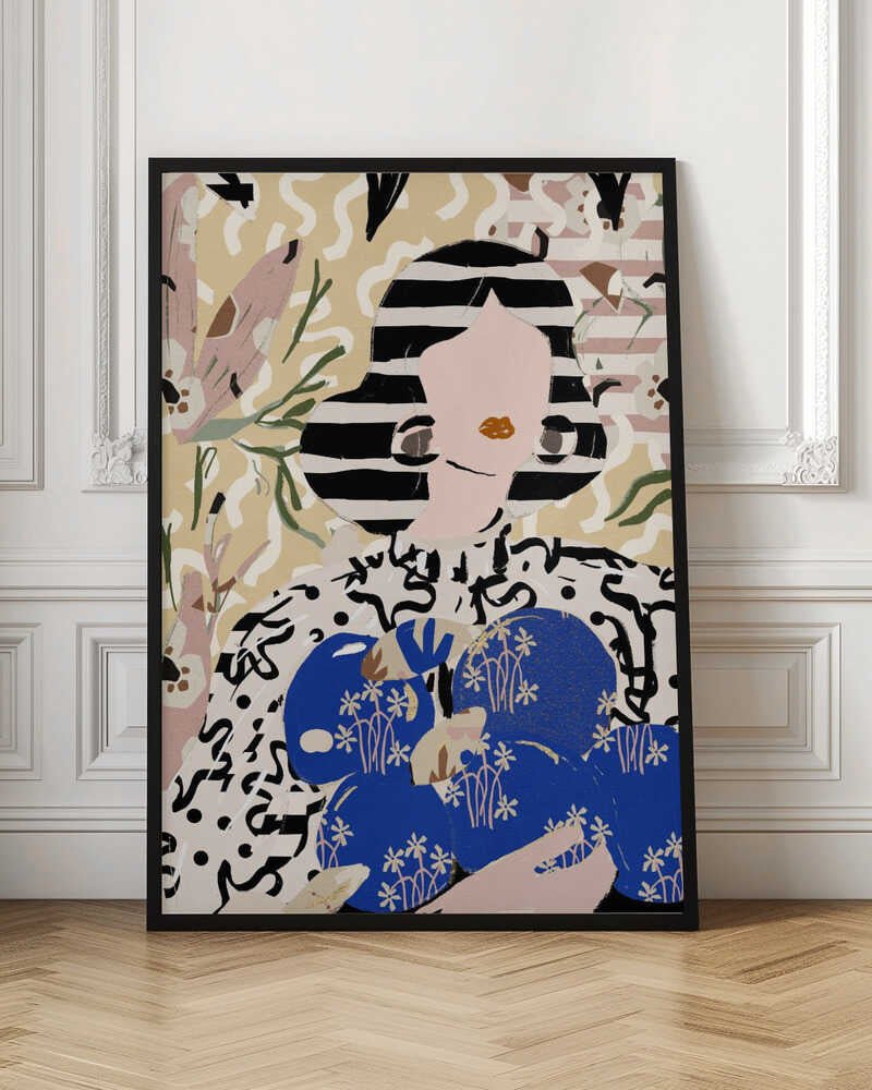 Pattern play no 20 - Stretched Canvas, Poster or Fine Art Print - I Heart Wall Art - Poster Print, Canvas Print or Framed Art Print