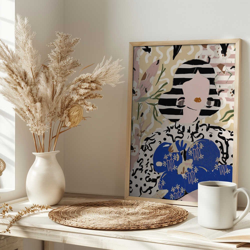 Pattern play no 20 - Stretched Canvas, Poster or Fine Art Print - I Heart Wall Art - Poster Print, Canvas Print or Framed Art Print