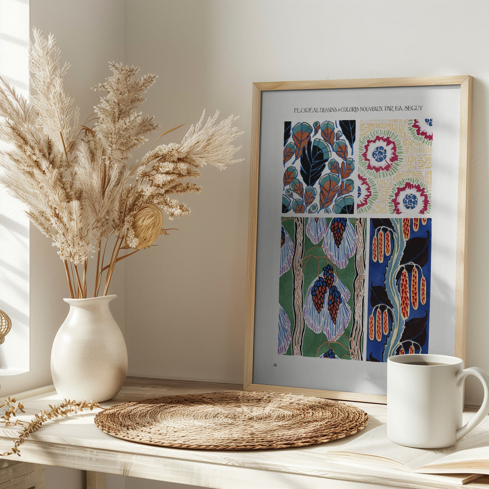 Patterns 14 - Stretched Canvas, Poster or Fine Art Print I Heart Wall Art