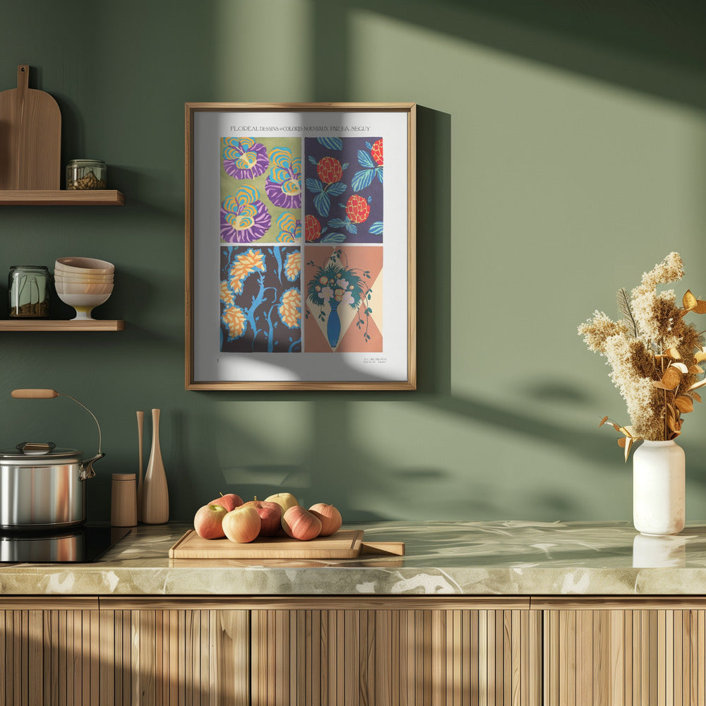 Patterns 7 - Stretched Canvas, Poster or Fine Art Print I Heart Wall Art
