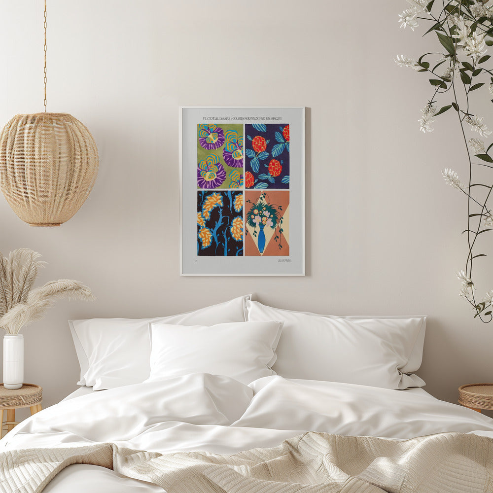 Patterns 7 - Stretched Canvas, Poster or Fine Art Print I Heart Wall Art