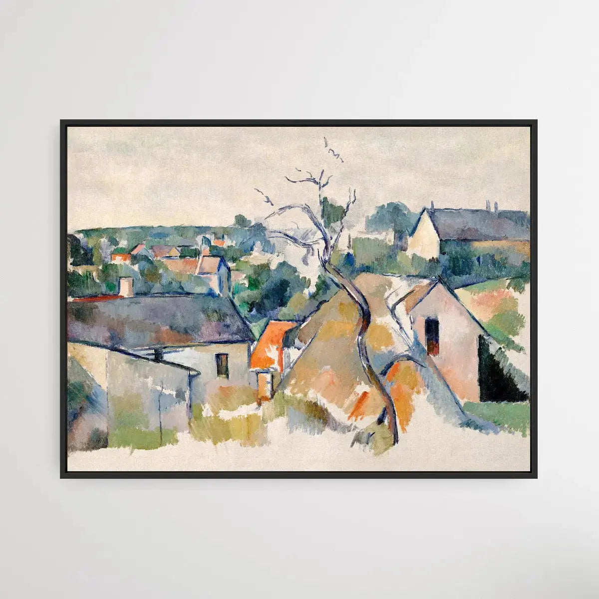 Paul Cézanne's Rooftops (1898) I Heart Wall Art Australia 