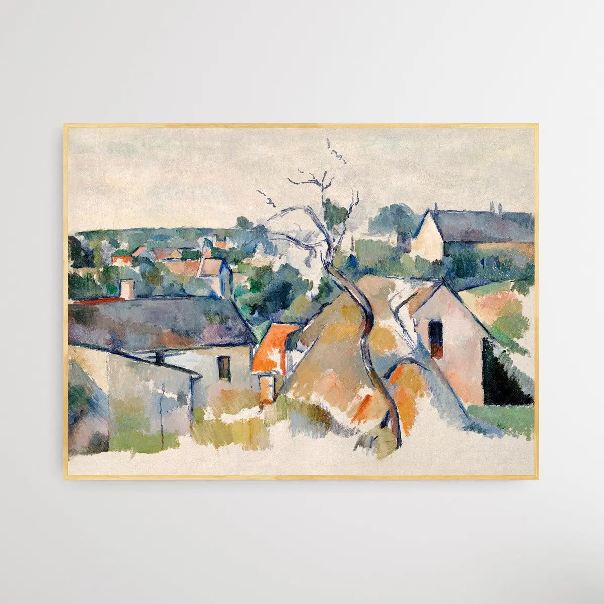 Paul Cézanne's Rooftops (1898) I Heart Wall Art Australia 