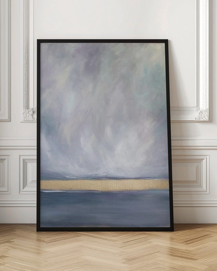 Peaceful Golden Horizon - Stretched Canvas, Poster or Fine Art Print - I Heart Wall Art - Poster Print, Canvas Print or Framed Art Print