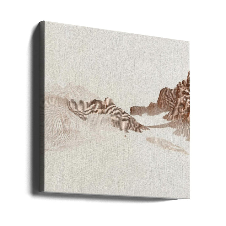 Peaceful nature II - Square Stretched Canvas, Poster or Fine Art Print - I Heart Wall Art - Poster Print, Canvas Print or Framed Art Print
