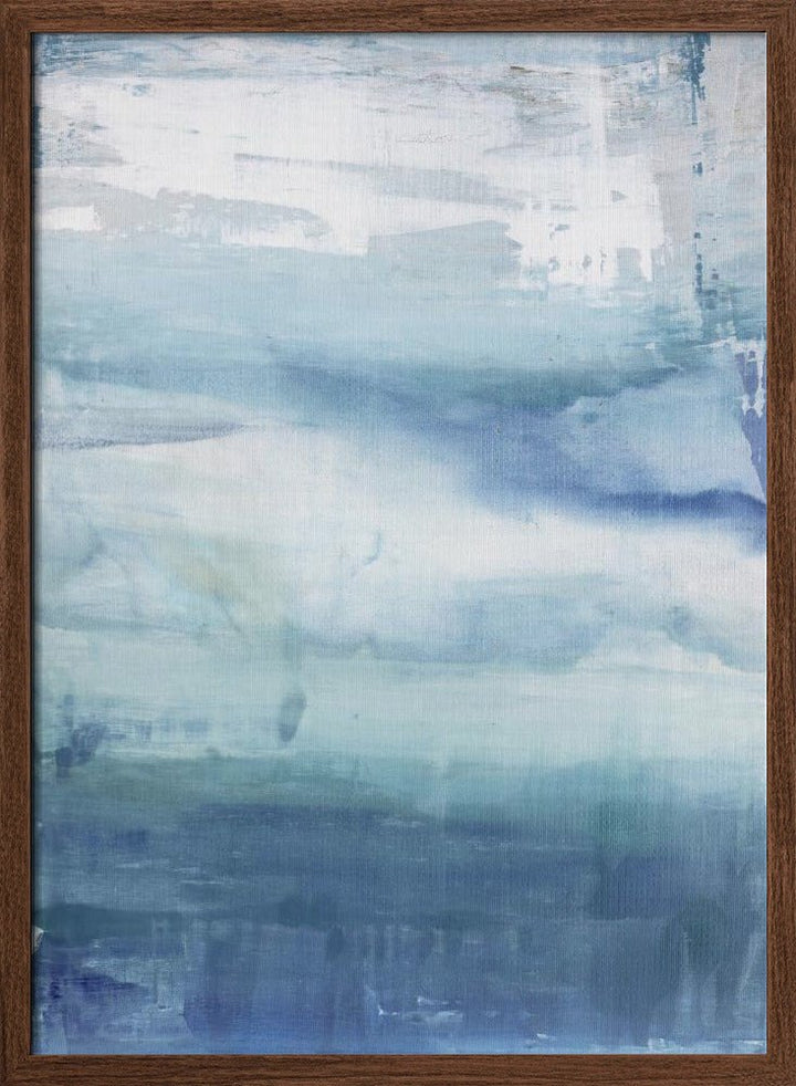 Peaceful Seascape - Stretched Canvas, Poster or Fine Art Print - I Heart Wall Art - Poster Print, Canvas Print or Framed Art Print