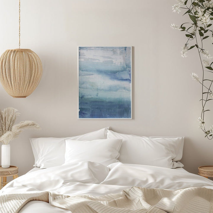 Peaceful Seascape - Stretched Canvas, Poster or Fine Art Print - I Heart Wall Art - Poster Print, Canvas Print or Framed Art Print