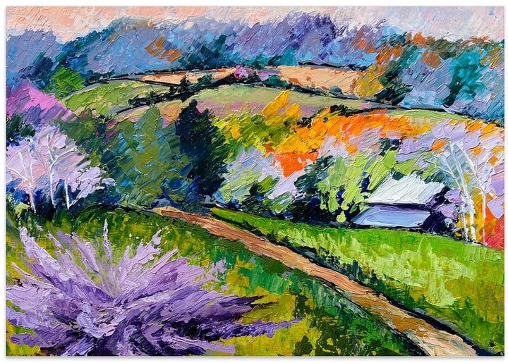 Pennsylvania Path - Stretched Canvas, Poster or Fine Art Print I Heart Wall Art