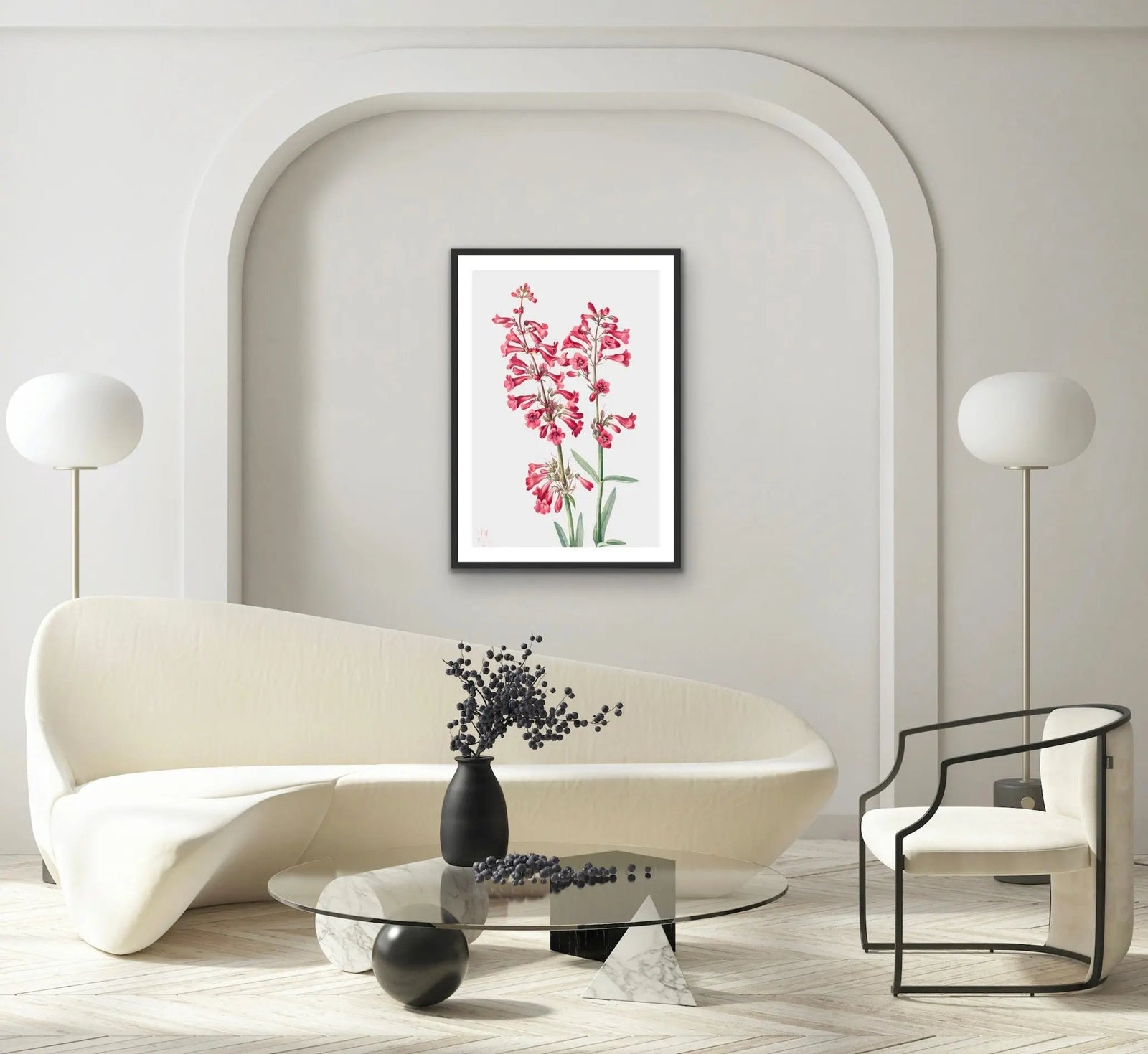 Penstemon Parryi (1927) by Mary Vaux Walcott - I Heart Wall Art