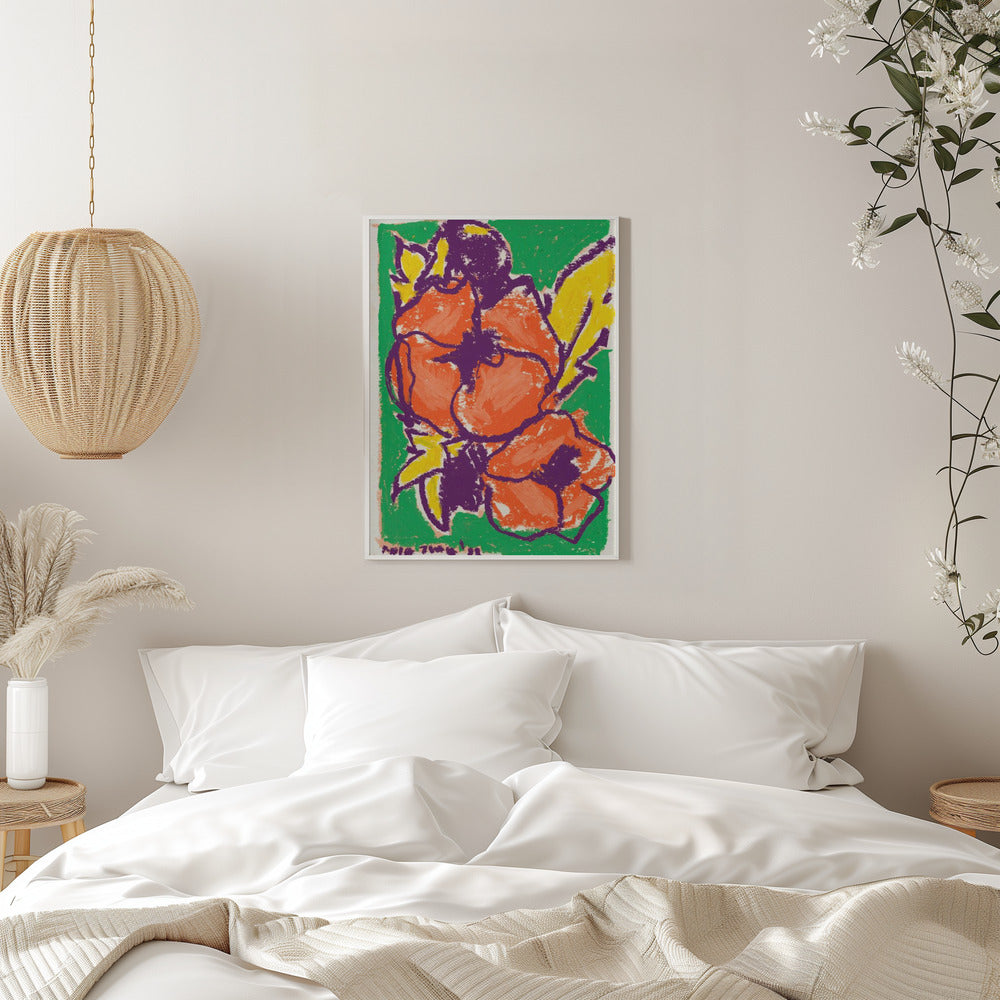 Peonies - Stretched Canvas, Poster or Fine Art Print I Heart Wall Art