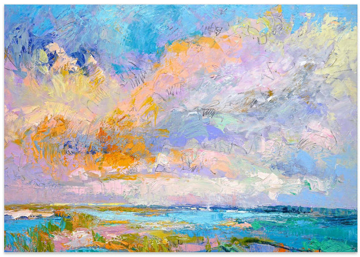Perfect Afternoon - Stretched Canvas, Poster or Fine Art Print I Heart Wall Art
