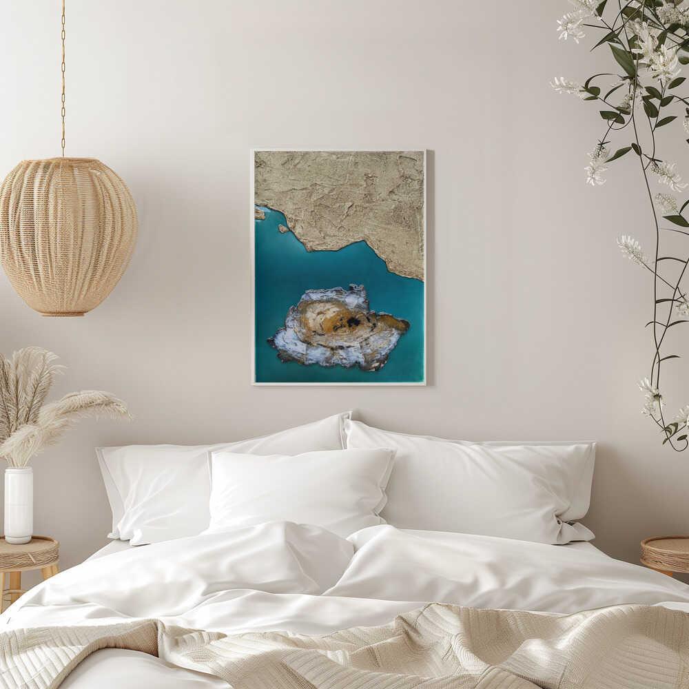 Petrified Island Coast - Stretched Canvas, Poster or Fine Art Print - I Heart Wall Art - Poster Print, Canvas Print or Framed Art Print