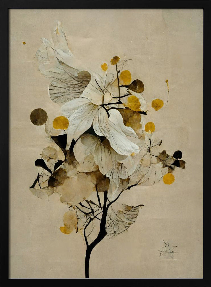 Golden Seed - Stretched Canvas, Poster or Fine Art Print I Heart Wall Art