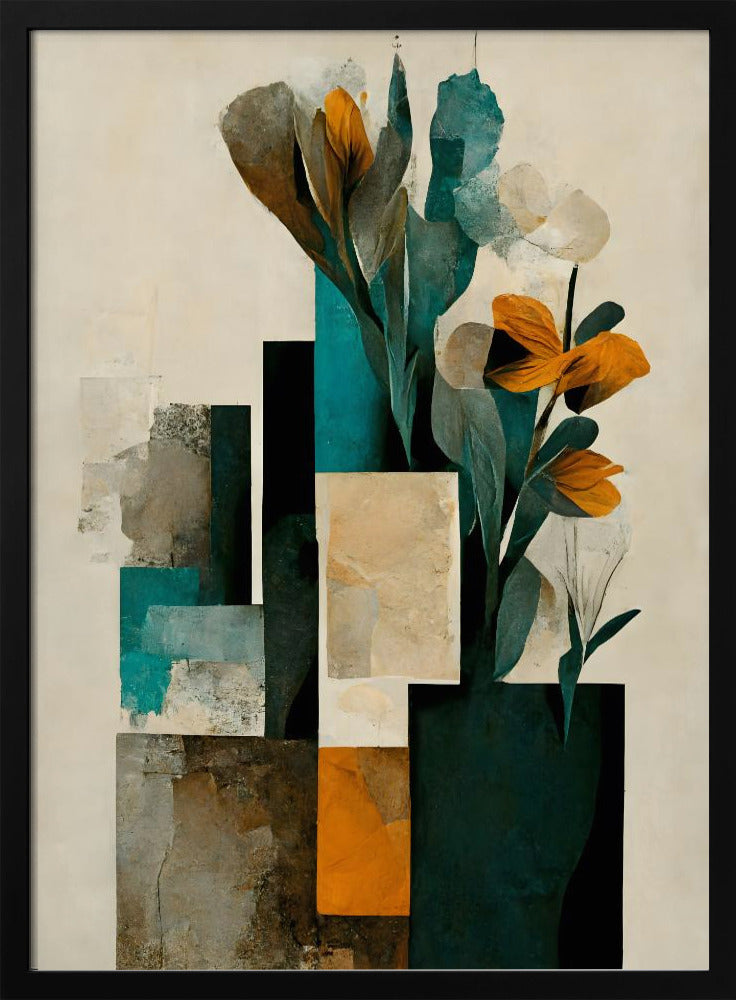 Abstract Arrangement - Stretched Canvas, Poster or Fine Art Print I Heart Wall Art