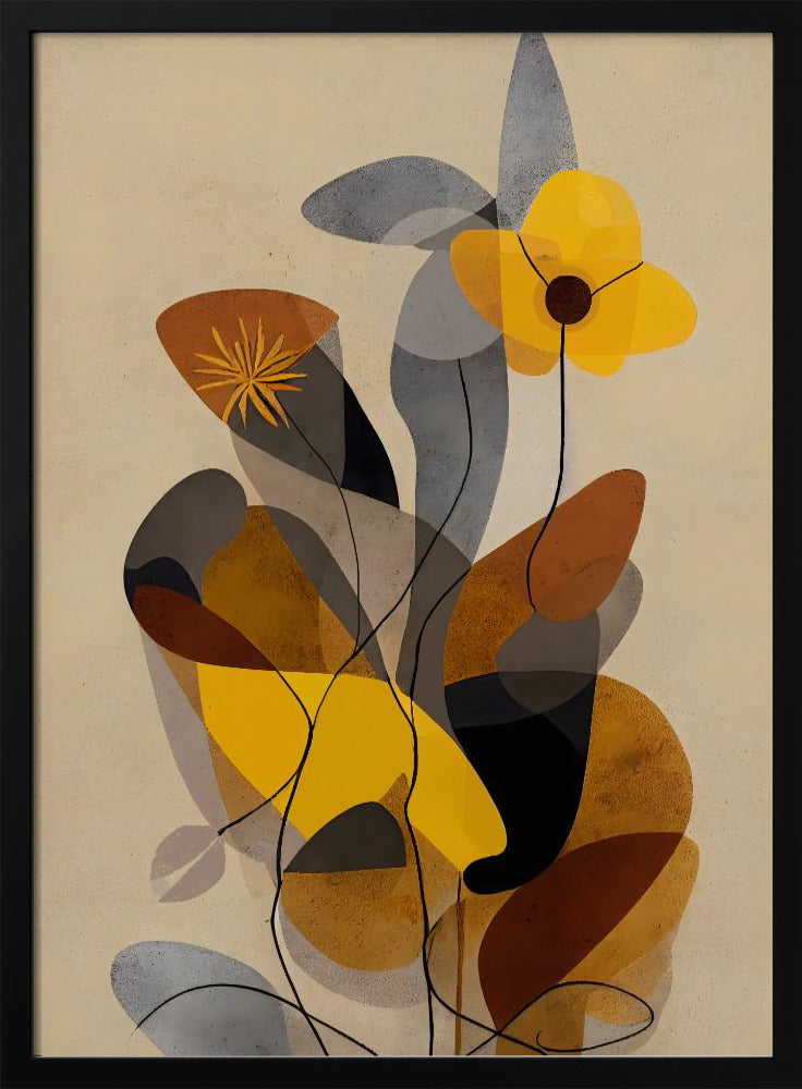 In My Summer Garden - Stretched Canvas, Poster or Fine Art Print I Heart Wall Art