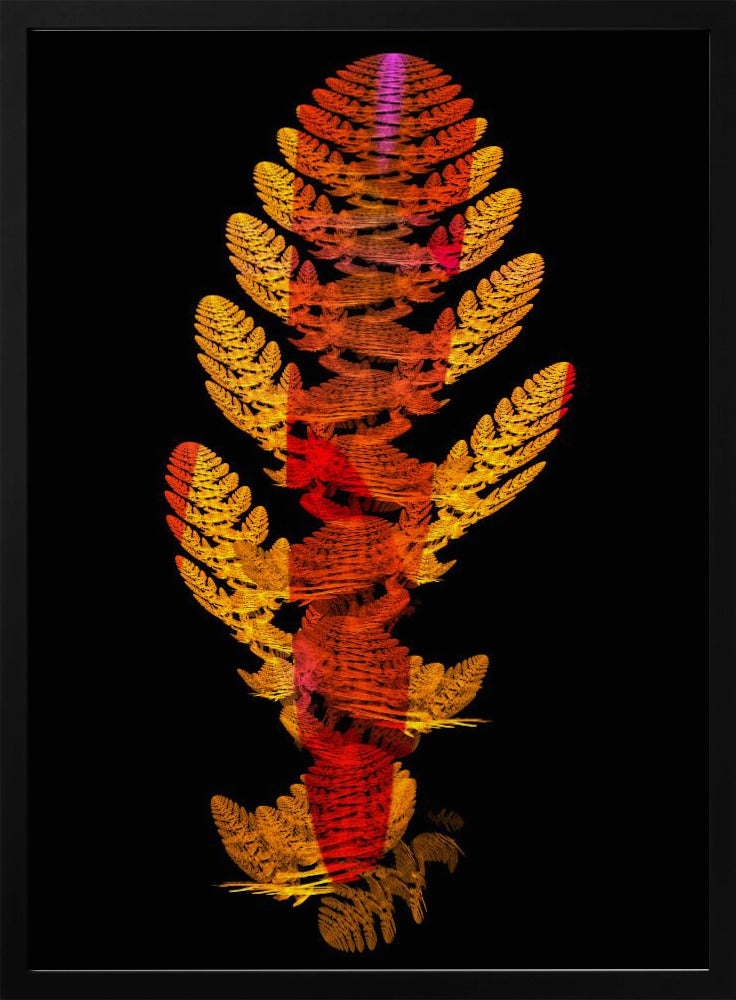 Steps: A Walk to Ultraviolet - Stretched Canvas, Poster or Fine Art Print I Heart Wall Art