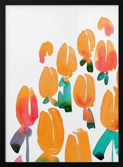 Alicia bouquet I - Stretched Canvas, Poster or Fine Art Print I Heart Wall Art