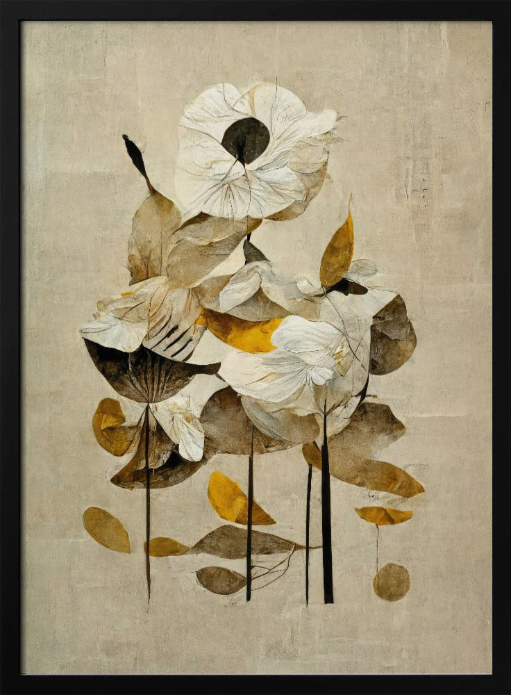 Sunbathing Flower - Stretched Canvas, Poster or Fine Art Print I Heart Wall Art