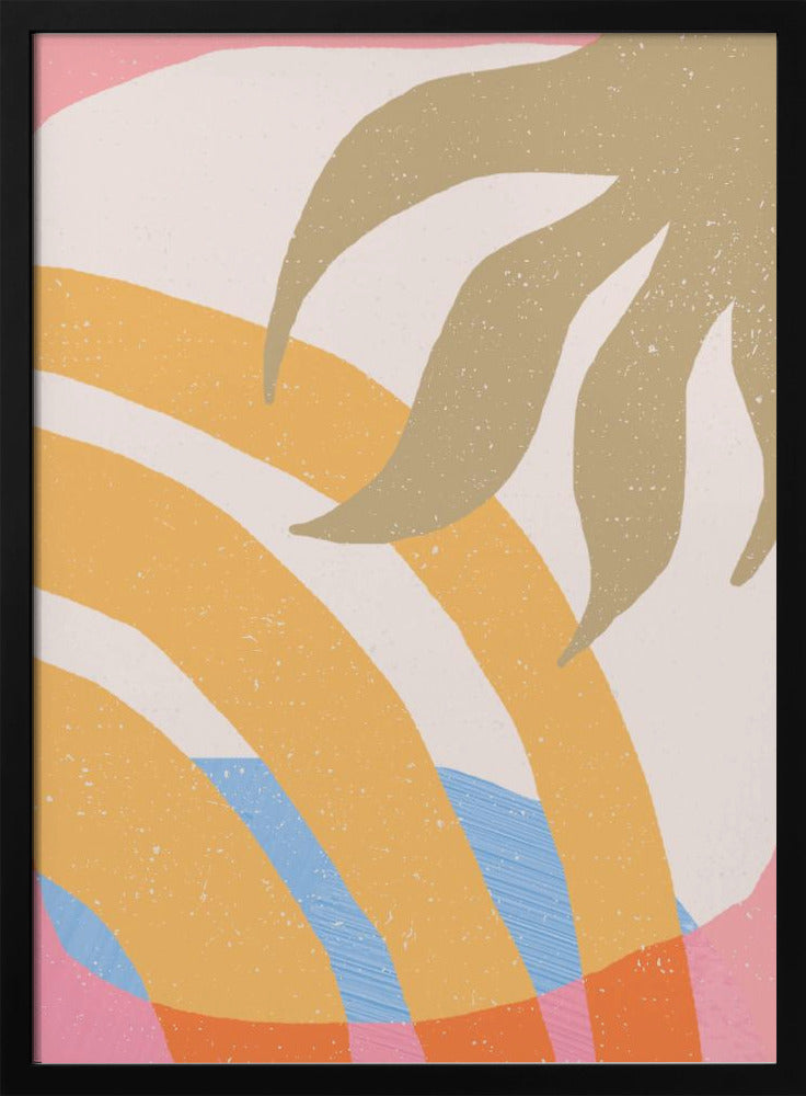 Sun and Botanics - Stretched Canvas, Poster or Fine Art Print I Heart Wall Art