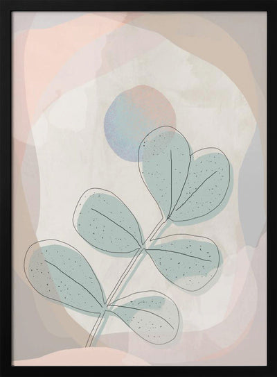 Leafy Hues - Stretched Canvas, Poster or Fine Art Print I Heart Wall Art