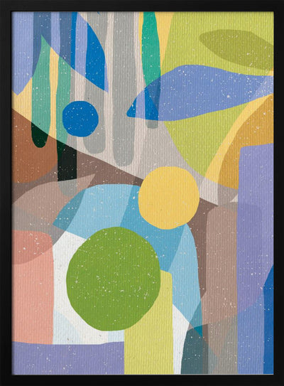 Colorful Pattern - Stretched Canvas, Poster or Fine Art Print I Heart Wall Art