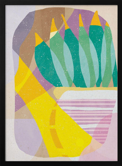 Plant in the Sun - Stretched Canvas, Poster or Fine Art Print I Heart Wall Art