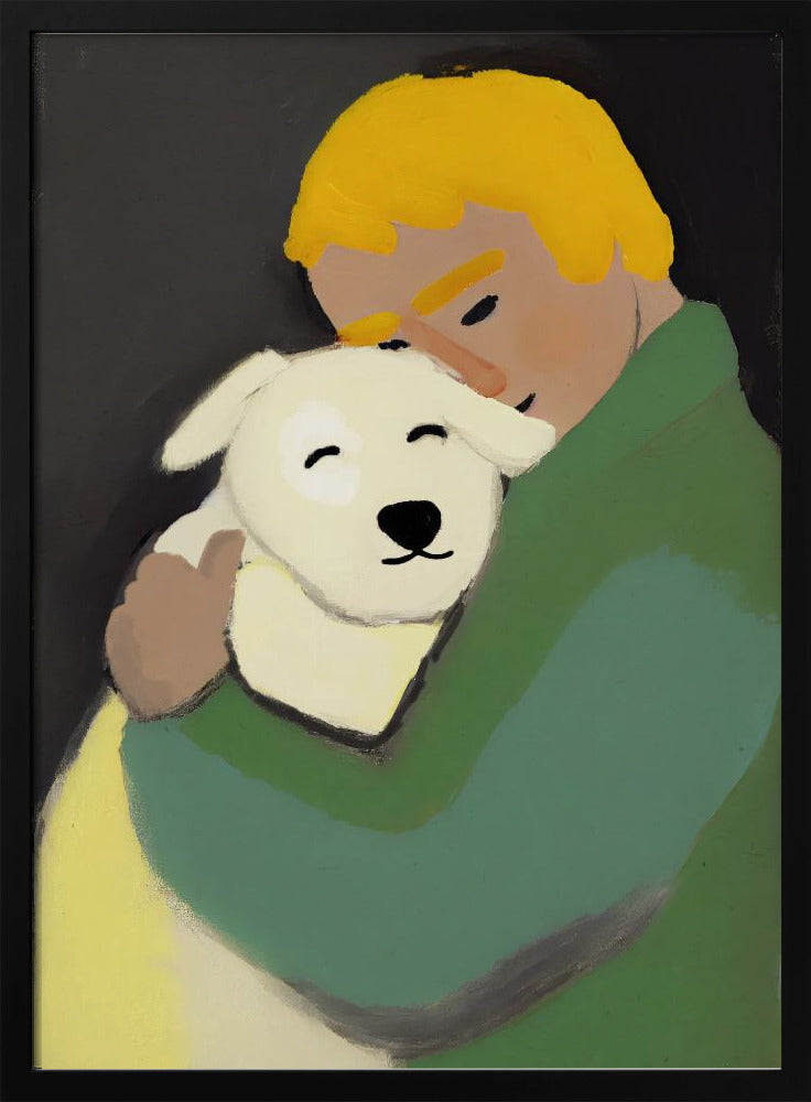 Oh My Dog - Stretched Canvas, Poster or Fine Art Print I Heart Wall Art