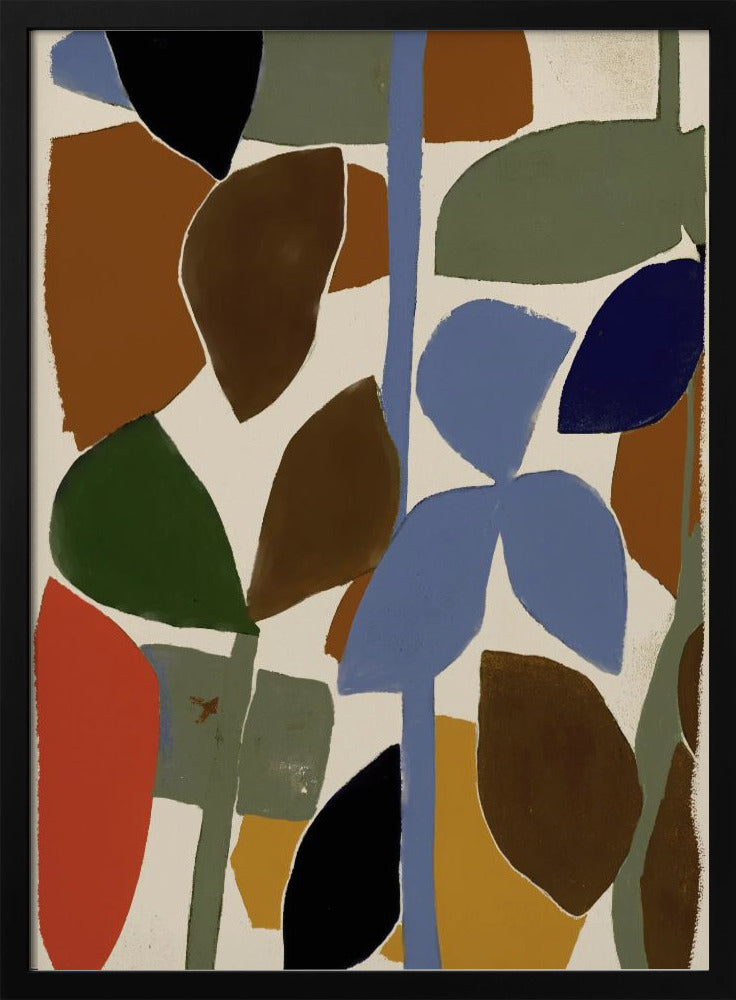 Botanical Impression No 2 - Stretched Canvas, Poster or Fine Art Print I Heart Wall Art