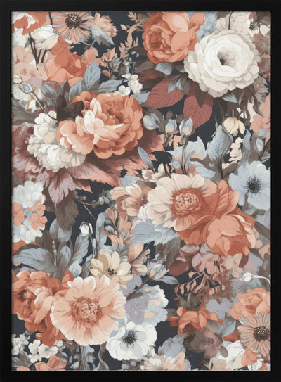 My Favorite Flower Bouquet - Stretched Canvas, Poster or Fine Art Print I Heart Wall Art