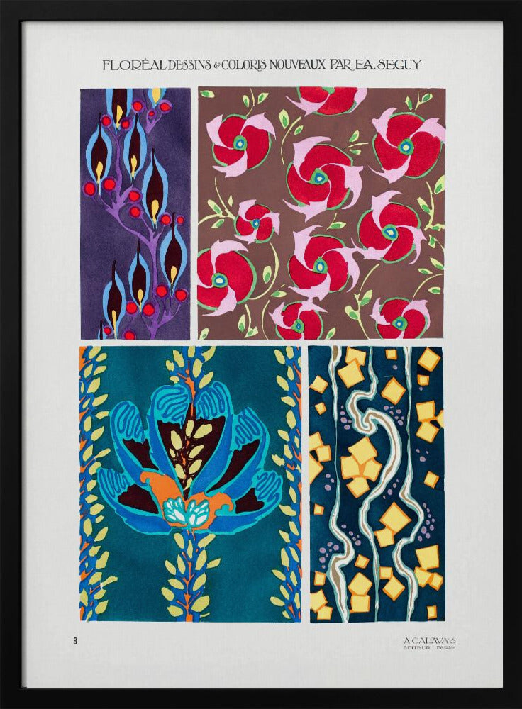 Pattern 03 - Stretched Canvas, Poster or Fine Art Print I Heart Wall Art