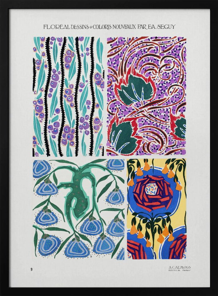 Pattern 09 - Stretched Canvas, Poster or Fine Art Print I Heart Wall Art