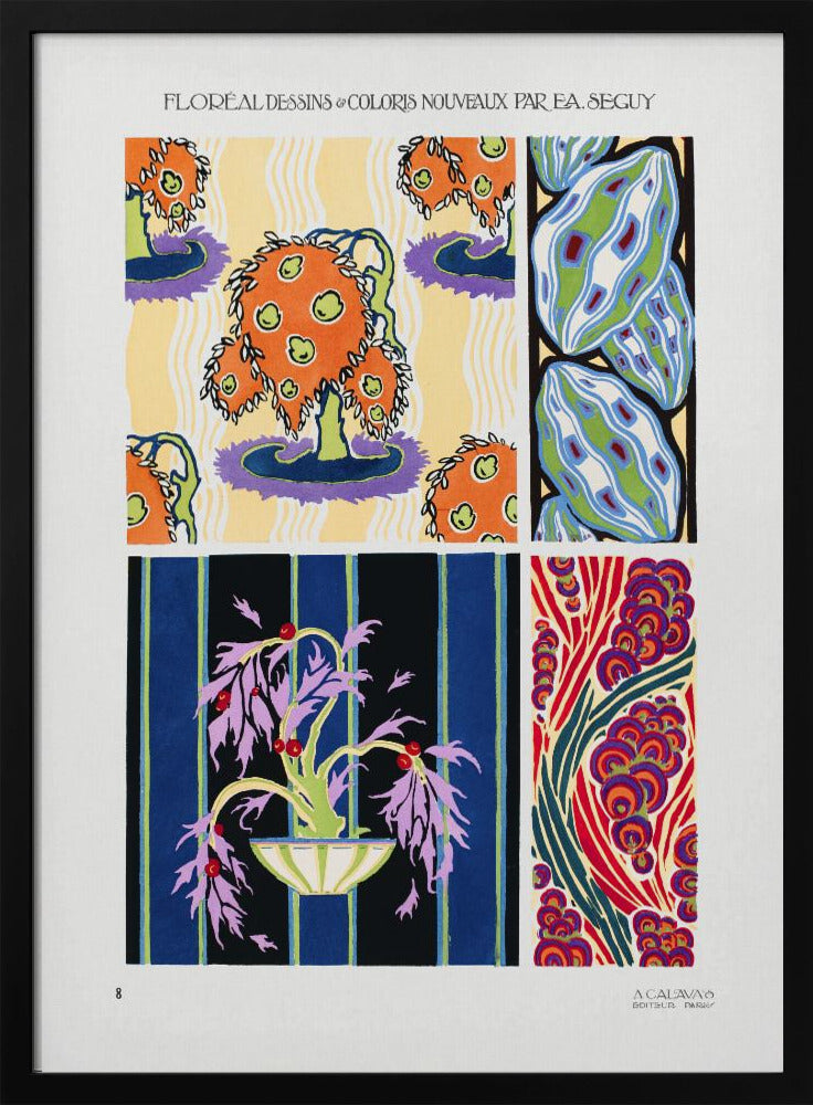 Pattern 08 - Stretched Canvas, Poster or Fine Art Print I Heart Wall Art