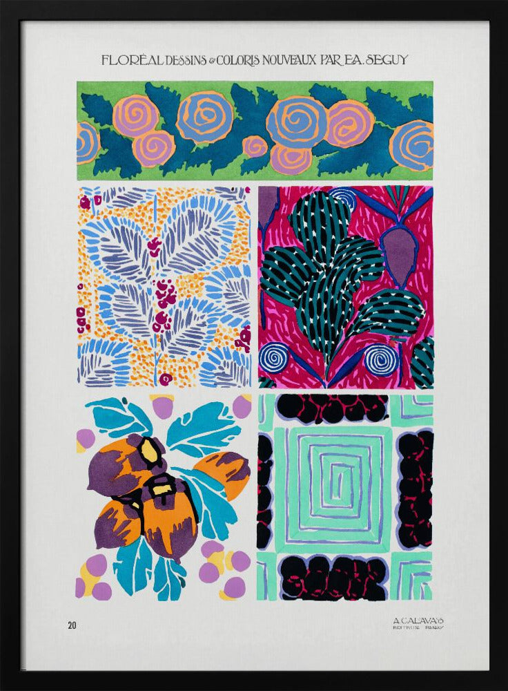 Pattern 20 - Stretched Canvas, Poster or Fine Art Print I Heart Wall Art