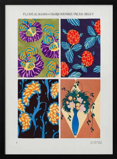 Patterns 7 - Stretched Canvas, Poster or Fine Art Print I Heart Wall Art