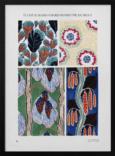 Patterns 14 - Stretched Canvas, Poster or Fine Art Print I Heart Wall Art