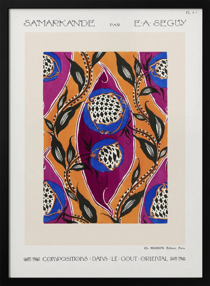 Samarkande 4 - Stretched Canvas, Poster or Fine Art Print I Heart Wall Art