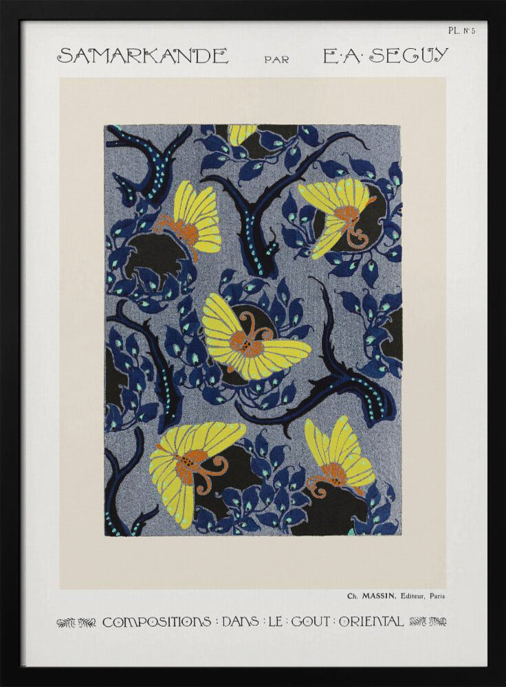 Samarkande 5 - Stretched Canvas, Poster or Fine Art Print I Heart Wall Art