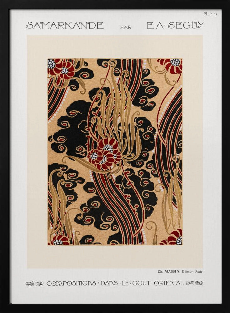 Samarkande 14 - Stretched Canvas, Poster or Fine Art Print I Heart Wall Art