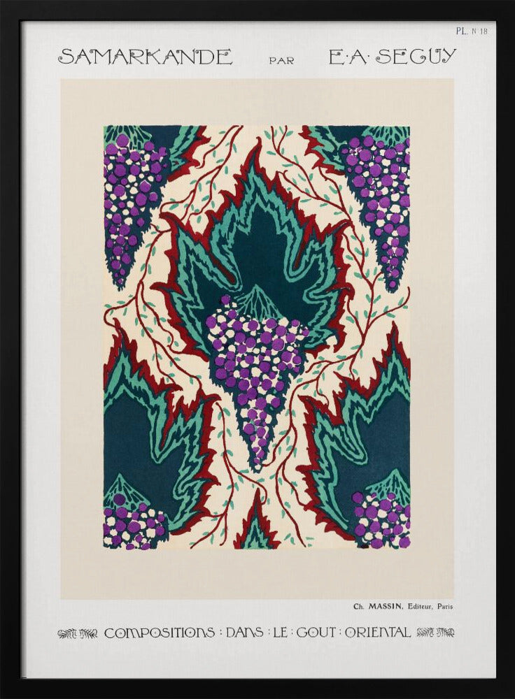 Samarkande 18 - Stretched Canvas, Poster or Fine Art Print I Heart Wall Art