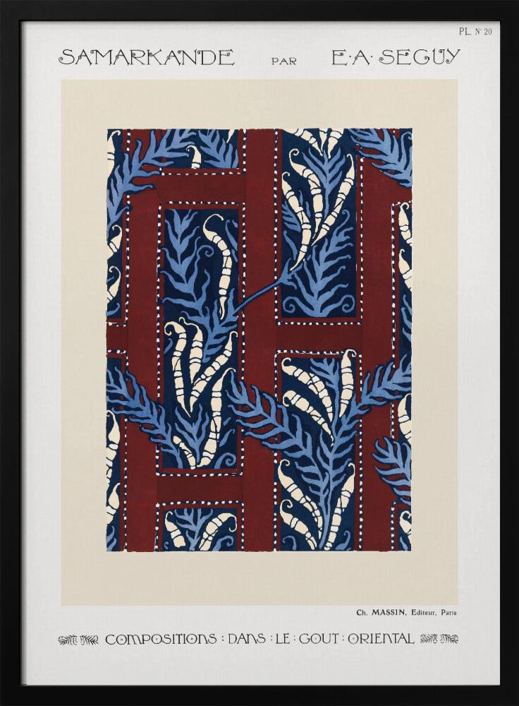 Samarkande 20 - Stretched Canvas, Poster or Fine Art Print I Heart Wall Art