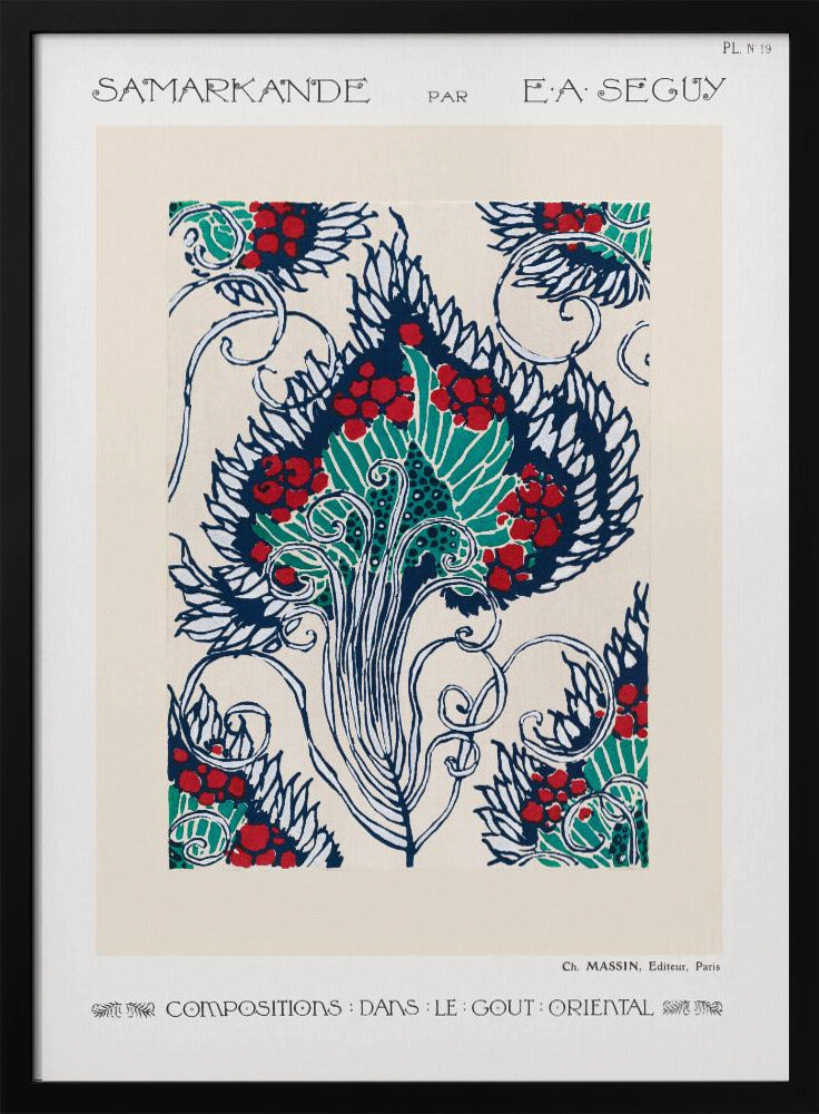 Samarkande 19 - Stretched Canvas, Poster or Fine Art Print I Heart Wall Art