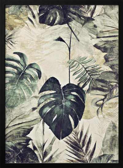 I Jungle01x a 50x70xa - Stretched Canvas, Poster or Fine Art Print I Heart Wall Art