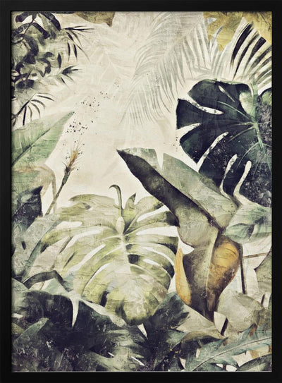 I Jungle01x a 50x70xb - Stretched Canvas, Poster or Fine Art Print I Heart Wall Art